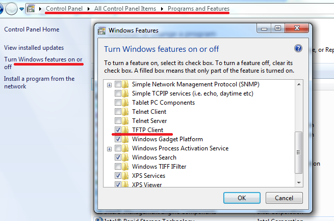 tftp client in windows